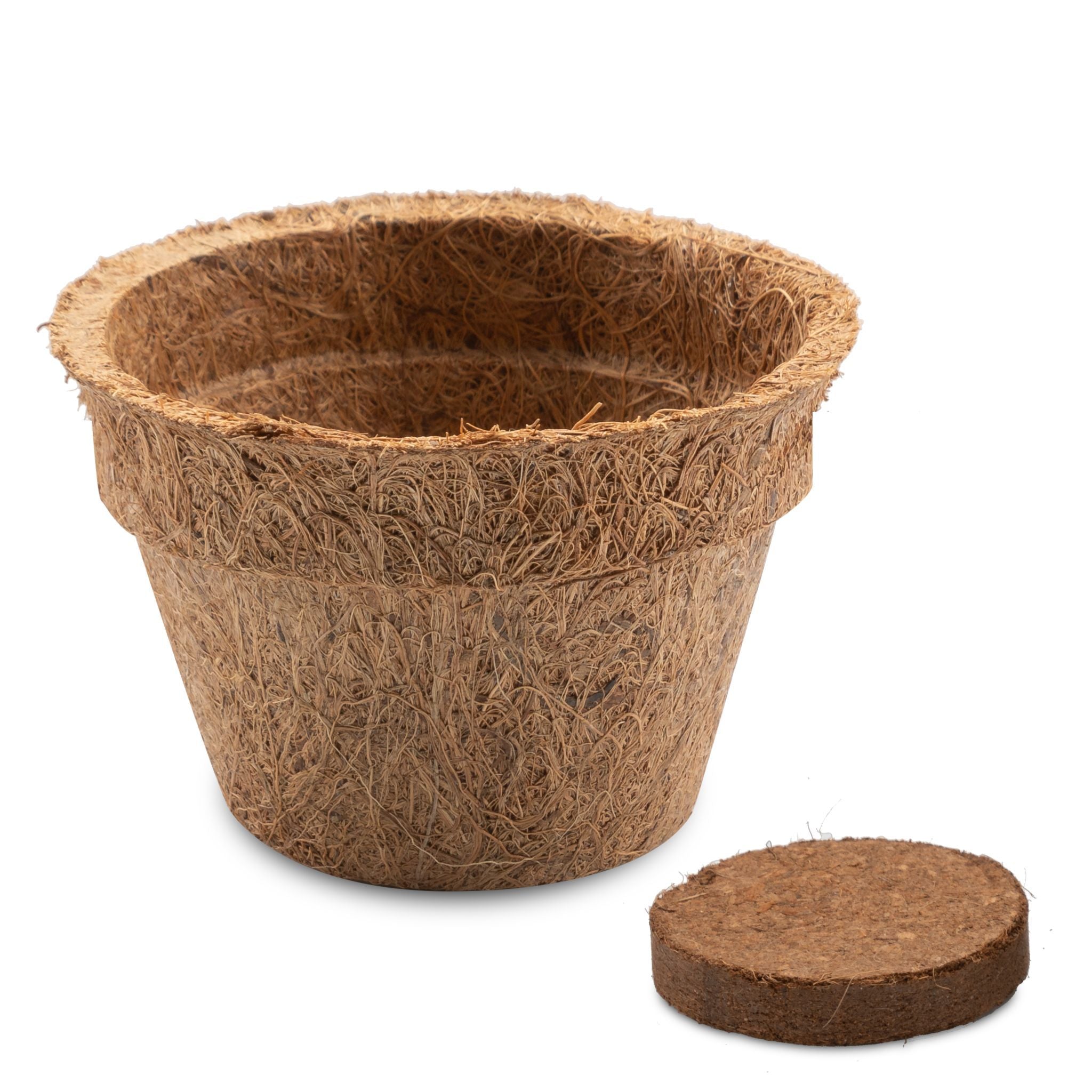 Kokos Anzuchttöpfe & Quelltabletten für eine erfolgreiche Anzucht - torffrei - Größe: 0,30 L - Ø 10 cm